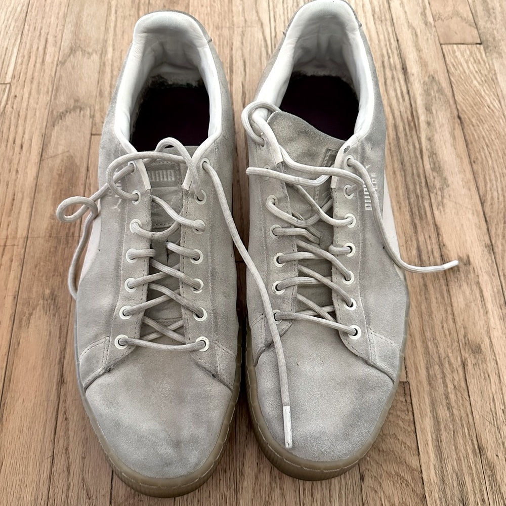 Suede puma sneakers